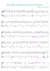 download the accordion score Roulotte, Beignet et Pomme d'Amour in PDF format