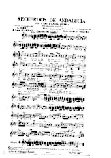 download the accordion score RECUERDOS DE ANDALUCIA in PDF format