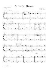 download the accordion score La Valse Brune in PDF format