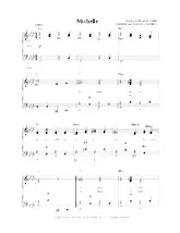 download the accordion score Michelle in PDF format