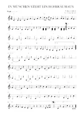 descargar la partitura para acordeón IN MÜNCHEN STEHT EIN HOFBRÄUHAUS en formato PDF