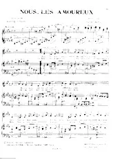 download the accordion score NOUS LES AMOUREUX in PDF format
