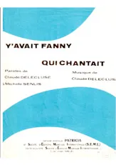 télécharger la partition d'accordéon Y'avait Fanny qui chantait au format PDF