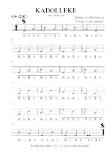download the accordion score KADOLLEKE in PDF format
