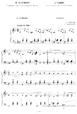 scarica la spartito per fisarmonica A Paris  /  Popular waltzes in formato PDF