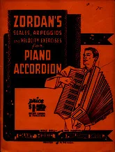 télécharger la partition d'accordéon Zordans scales arpeggios velocity exercises au format PDF
