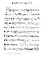 download the accordion score Boléro d'un soir in PDF format