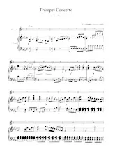 download the accordion score Trumpet concerto and piano / in Es major in PDF format
