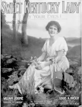 télécharger la partition d'accordéon Sweet Kentucky Lady (Dry your eyes) au format PDF