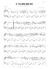 télécharger la partition d'accordéon UNGHERESE (accordeon piano and cromatique) au format PDF