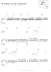 télécharger la partition d'accordéon Seine et St-Laurent (Chant : Roch Voisine) au format PDF