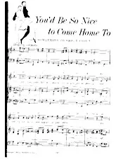 descargar la partitura para acordeón You'd be so nice to come home to en formato PDF