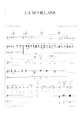 download the accordion score La sévillane in PDF format