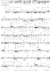 download the accordion score Un petit goût d'Espagne in PDF format