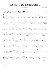 download the accordion score La fête de la mousse in PDF format