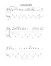 descargar la partitura para acordeón LOUISIANA MAN  en formato PDF