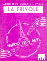 download the accordion score LA FRIVOLE in PDF format