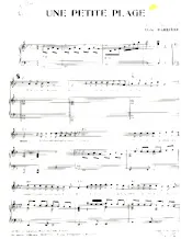 download the accordion score Une petite plage in PDF format