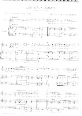 download the accordion score Les vieux sabots (légende enfantine) in PDF format