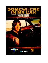 descargar la partitura para acordeón Somewhere in my car en formato PDF