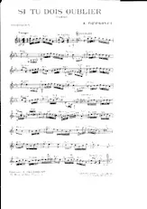 scarica la spartito per fisarmonica Si tu dois oublier  (orchestration) in formato PDF