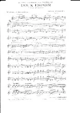 scarica la spartito per fisarmonica Doux espoir in formato PDF