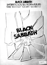 télécharger la partition d'accordéon Black Sabbath - Shattering sounds from 4 albums au format PDF