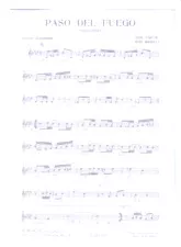 download the accordion score Paso del fuego in PDF format