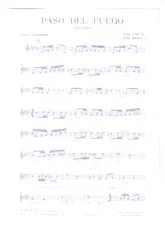 descargar la partitura para acordeón Paso del fuego en formato PDF