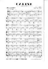 download the accordion score Carine in PDF format