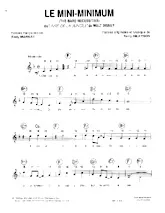 download the accordion score Le mini-minimum (The bare necessities) - Le livre de la jungle in PDF format