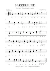 télécharger la partition d'accordéon BAKKERSLIED Griffschrift au format PDF