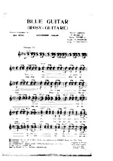 descargar la partitura para acordeón BLUE GUITAR (Rosy Guitarre) en formato PDF