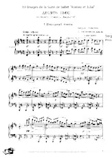 download the accordion score 10 images de la suity ballet Romeo et Julia in PDF format