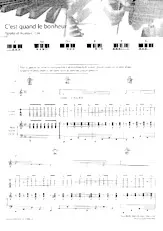 download the accordion score C'est quand le bonheur in PDF format