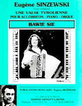 télécharger la partition d'accordéon BAWIE SIE au format PDF