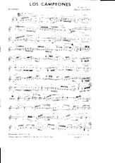 télécharger la partition d'accordéon Los campeones  (Orchestration) au format PDF