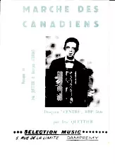 télécharger la partition d'accordéon Marche des Canadiens au format PDF