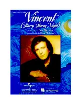 télécharger la partition d'accordéon Vincent (Starry starry night) au format PDF