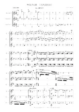 télécharger la partition d'accordéon WIENER TÄNZFEST Klarinet Full Score au format PDF