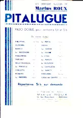 télécharger la partition d'accordéon Pitalugue au format PDF
