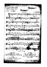 descargar la partitura para acordeón BONJOUR  BONSOIR ! en formato PDF