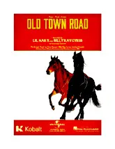 download the accordion score Old town road in PDF format