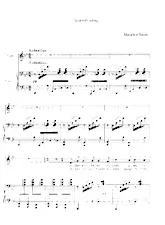 télécharger la partition d'accordéon Chanson Espagnole (Spanish song) au format PDF