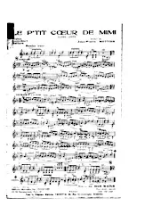 descargar la partitura para acordeón LE P'TIT COEUR DE MIMI en formato PDF