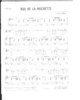 download the accordion score RUE DE LA HUCHETTE in PDF format
