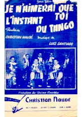 descargar la partitura para acordeón L'INSTANT DU TANGO en formato PDF