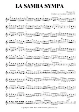 download the accordion score LA SAMBA SYMPA in PDF format