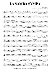 descargar la partitura para acordeón LA SAMBA SYMPA en formato PDF