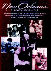 télécharger la partition d'accordéon New Orleans piano legends - Piano solo au format PDF